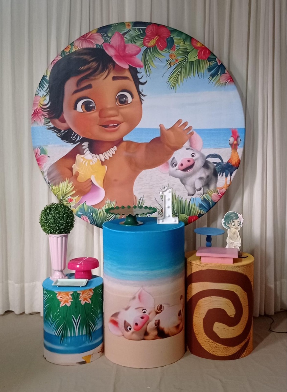 Moana Baby Rubi  - Tok de Festas 