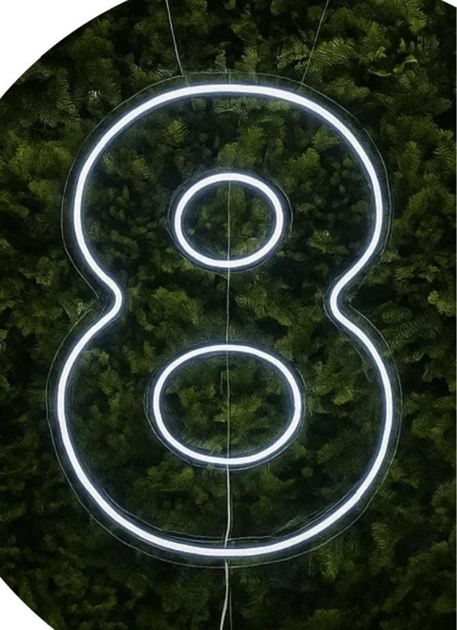 Numero Oito Led - Tok de Festas 