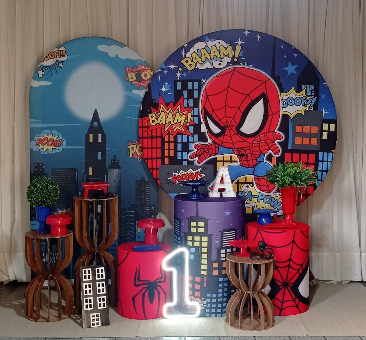 Homem Aranha Baby Jade - Tok de Festas 