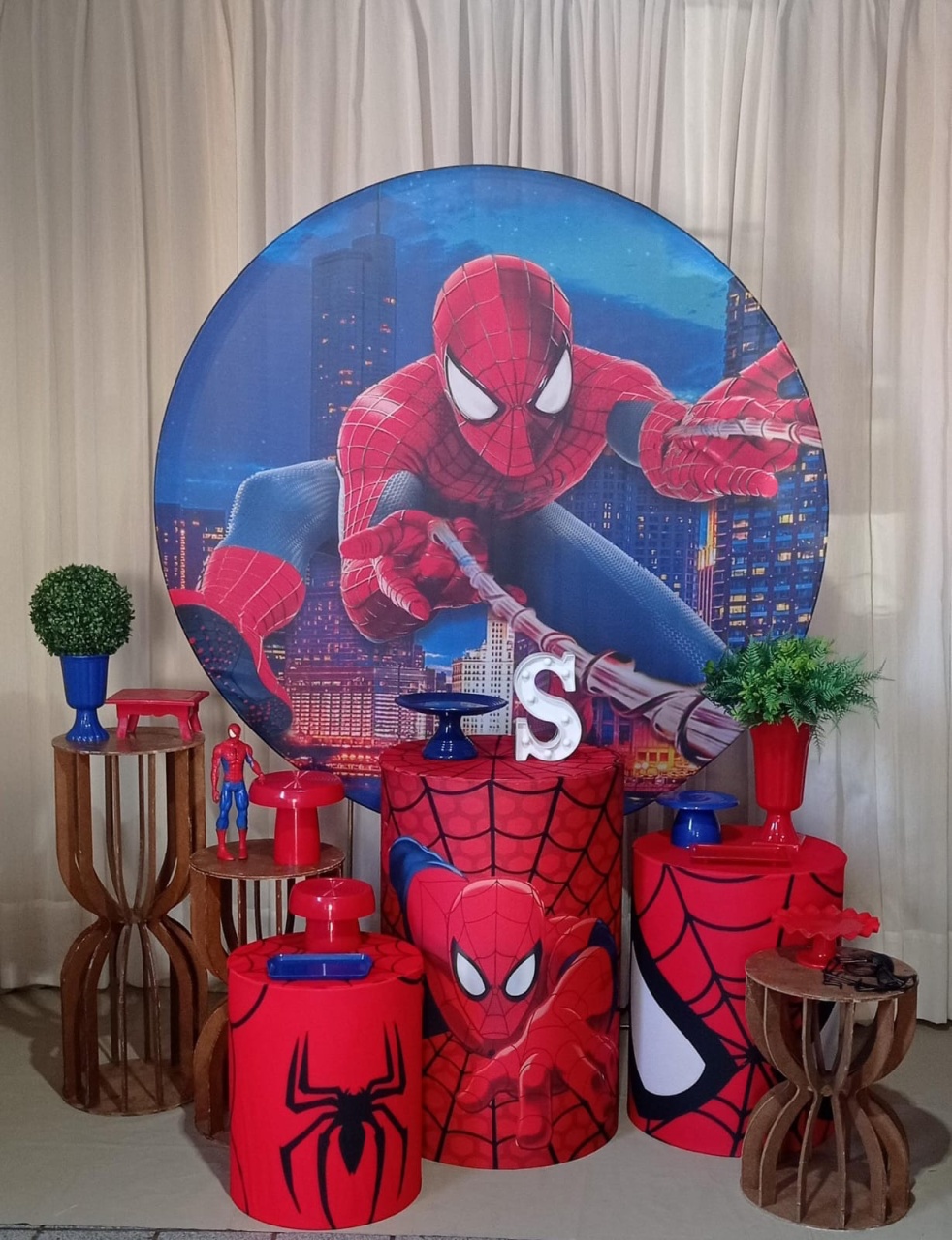 Homem Aranha Safira - Tok de Festas 