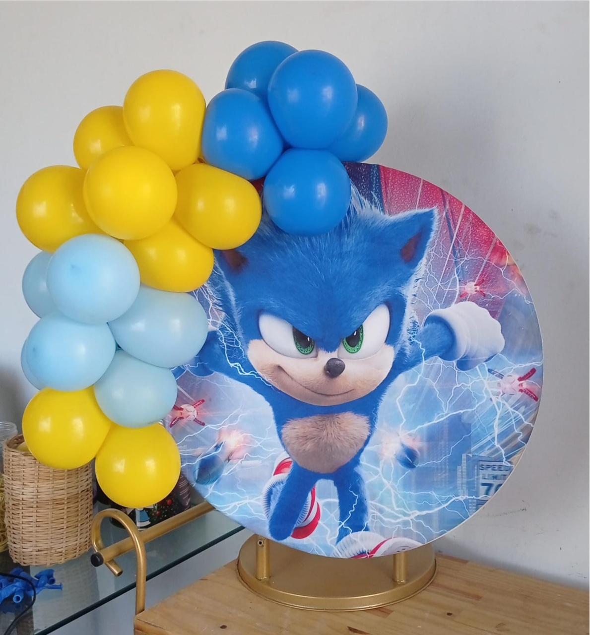 Kit Mesa Sonic - Tok de Festas 