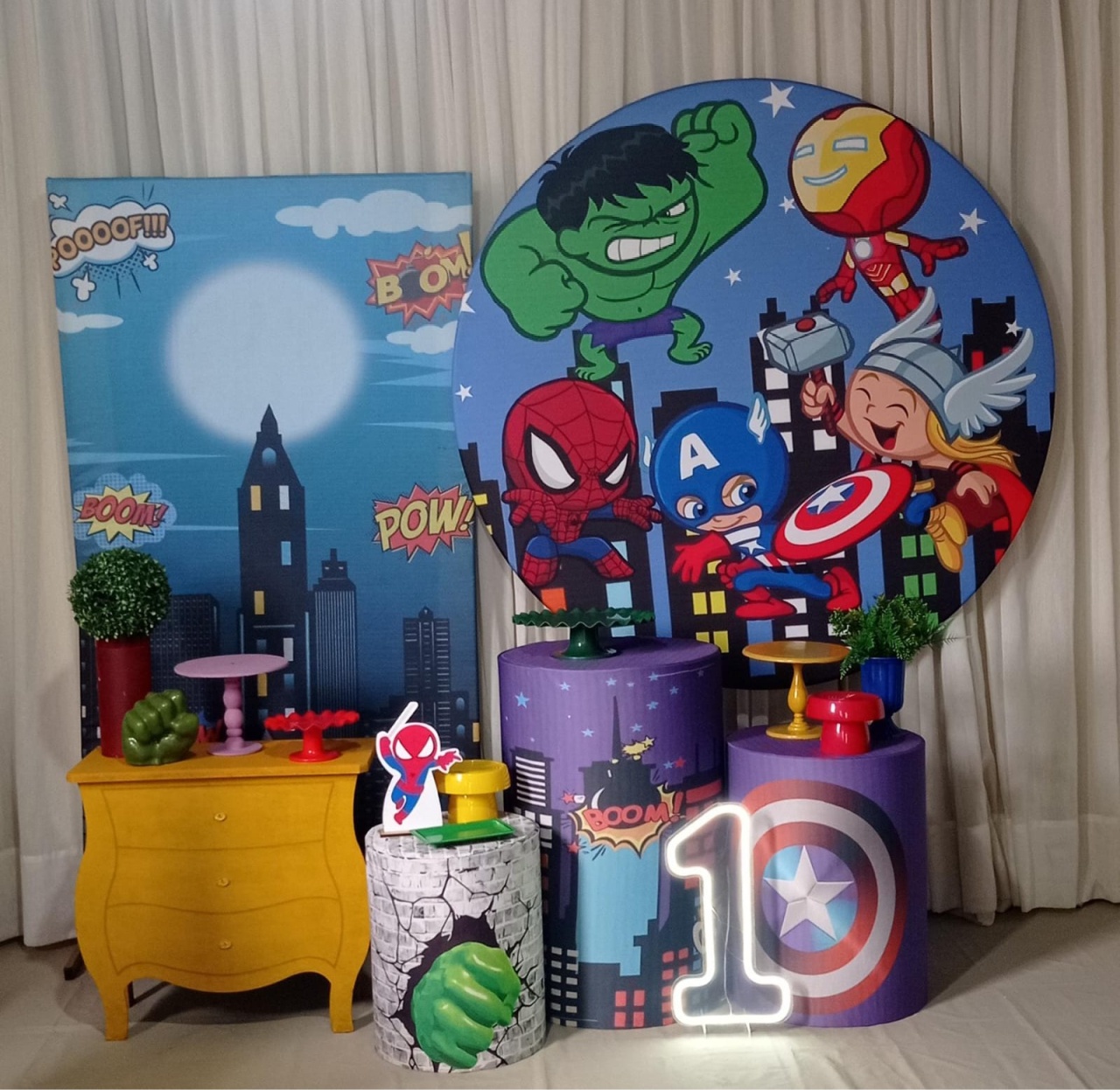Vingadores Baby Jade - Tok de Festas 