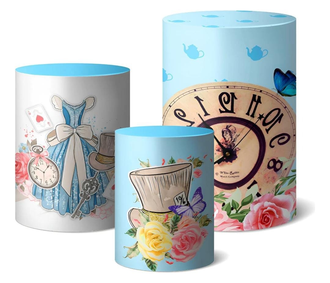 Capas Cilindros Alice - Tok de Festas 