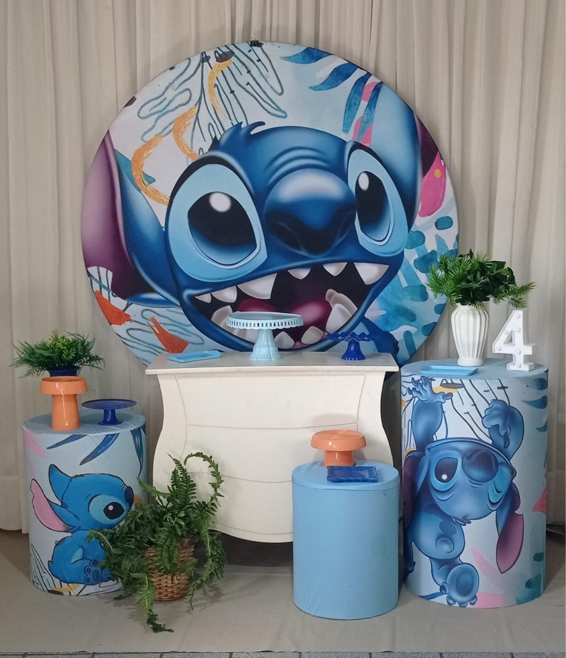Stitch Safira - Tok de Festas 