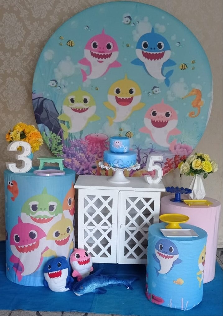 Baby Shark Safira - Tok de Festas 
