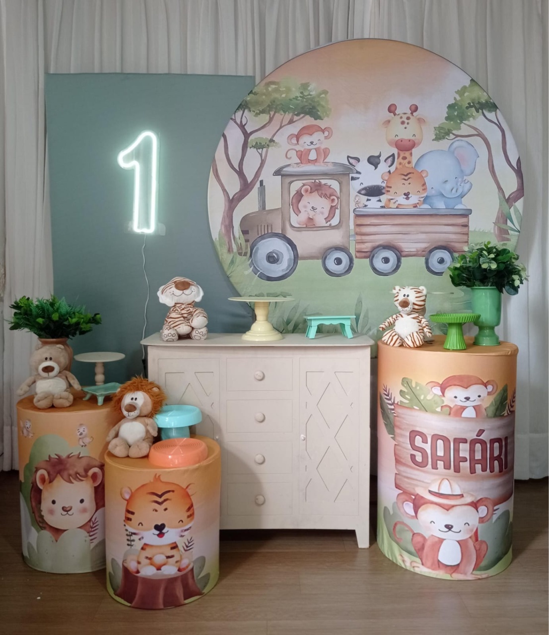 Safari Baby Jade  - Tok de Festas 