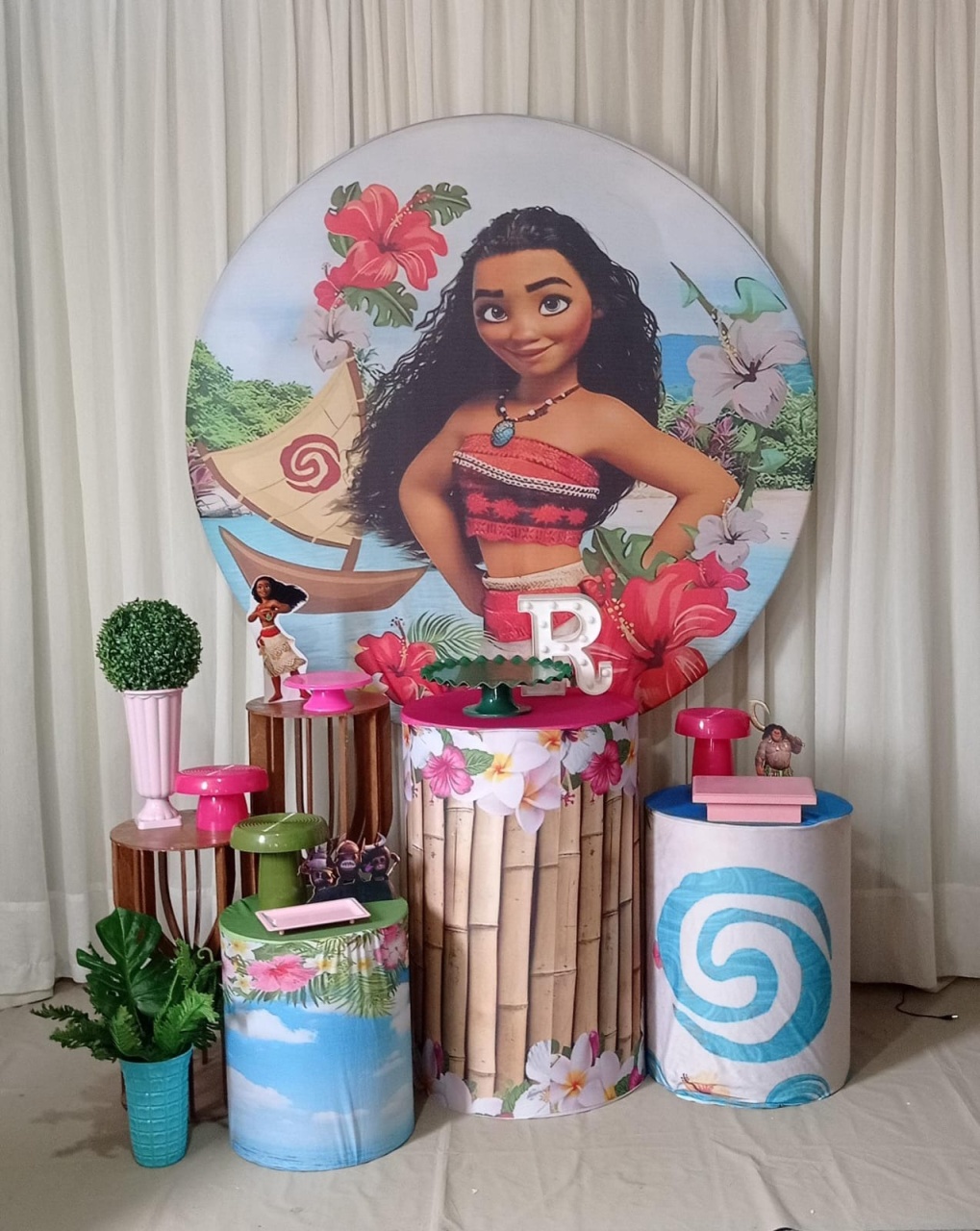 Moana Adulta Safira  - Tok de Festas 