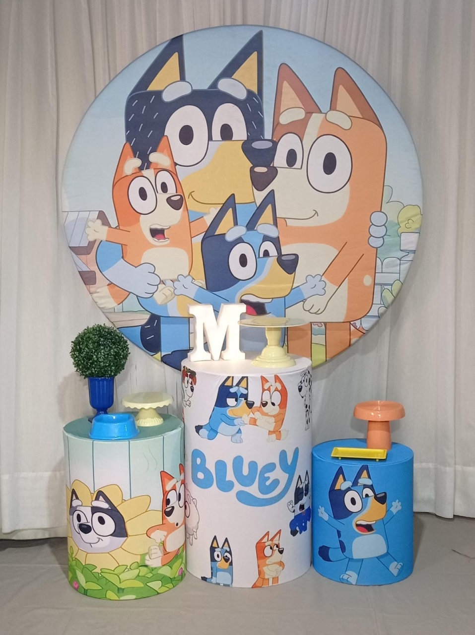 Bluey Rubi - Tok de Festas 