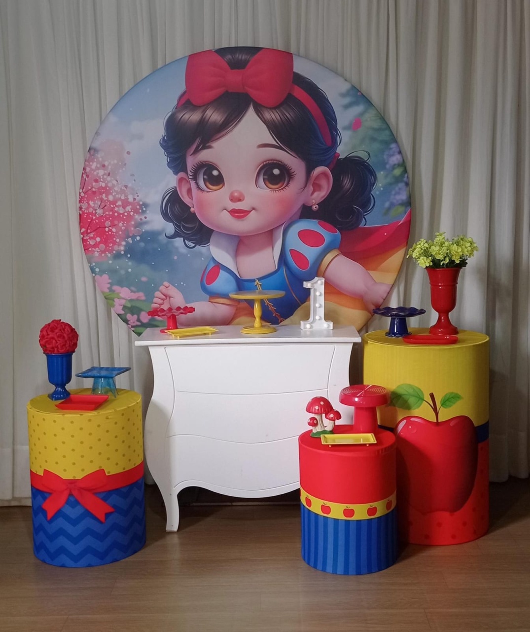 Branca de Neve Baby Safira  - Tok de Festas 