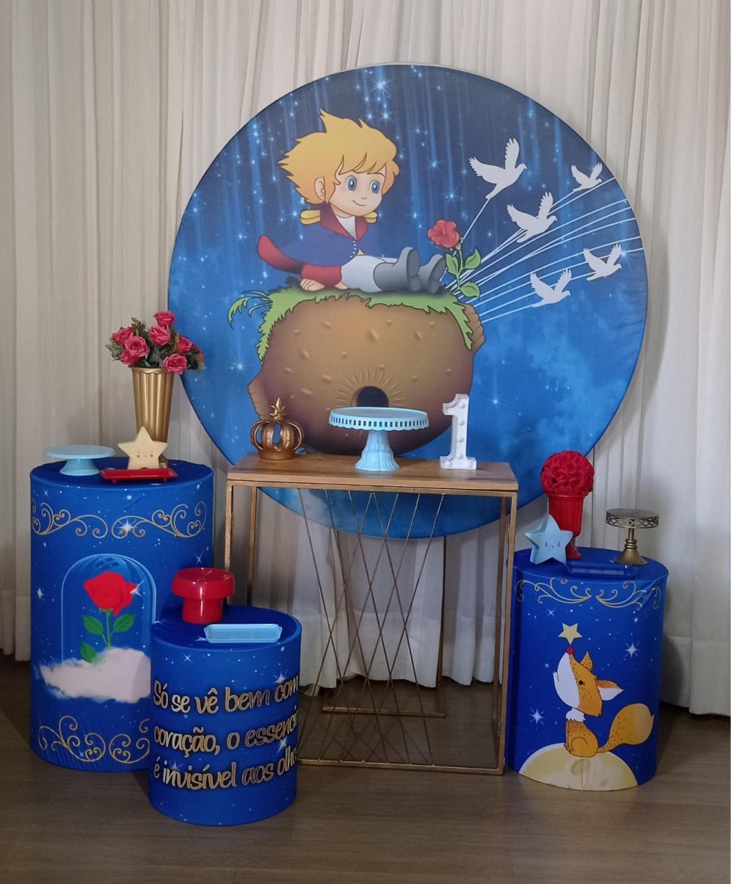 Pequeno Principe Loiro Safira - Tok de Festas 