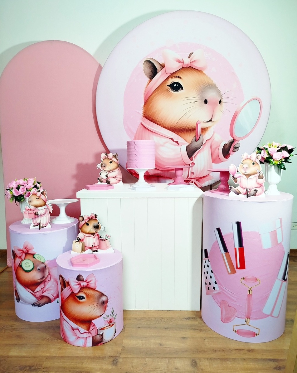 Kit Diamante Capivara Spa - Michele Locações