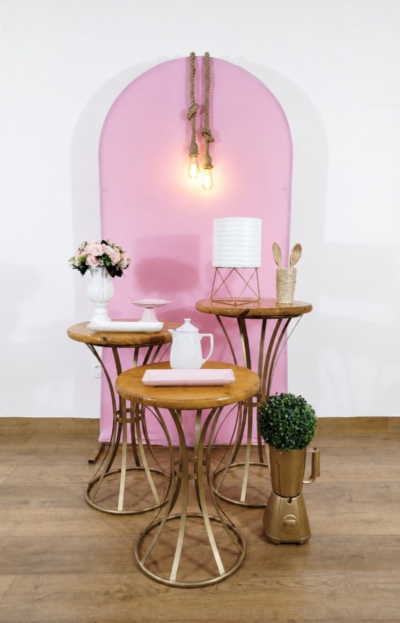 Composição Rosa Chá de Cozinha /Casa Nova - Michele Locações