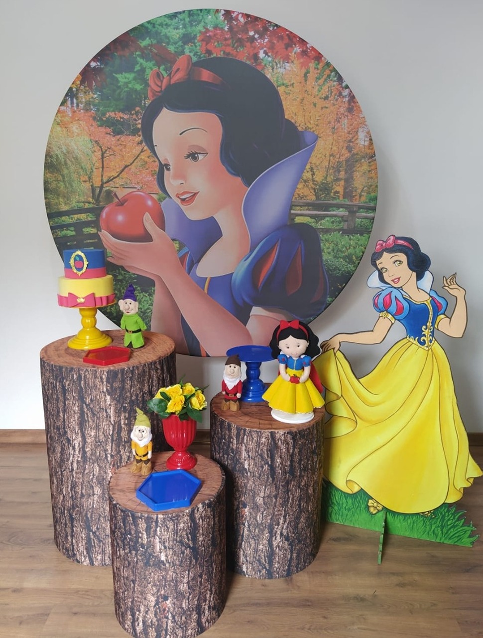 Composição Branca de Neve  - Michele Locações