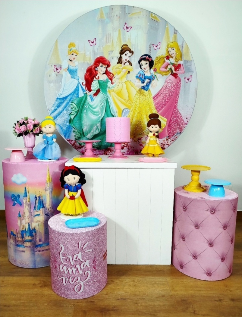 Kit Ouro Princesas Tradicional - Michele Locações