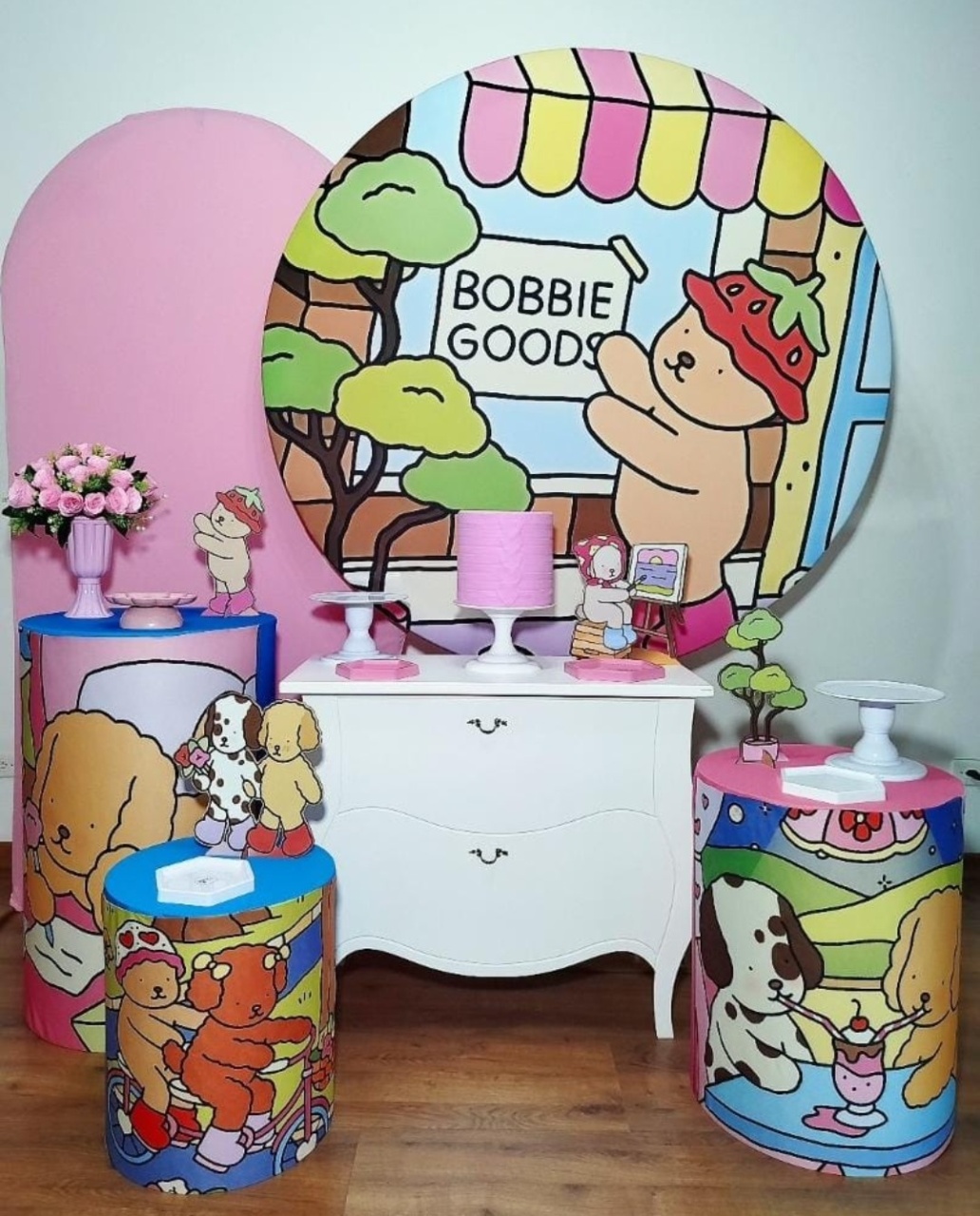 Kit Diamante Bobbie Goods  - Michele Locações