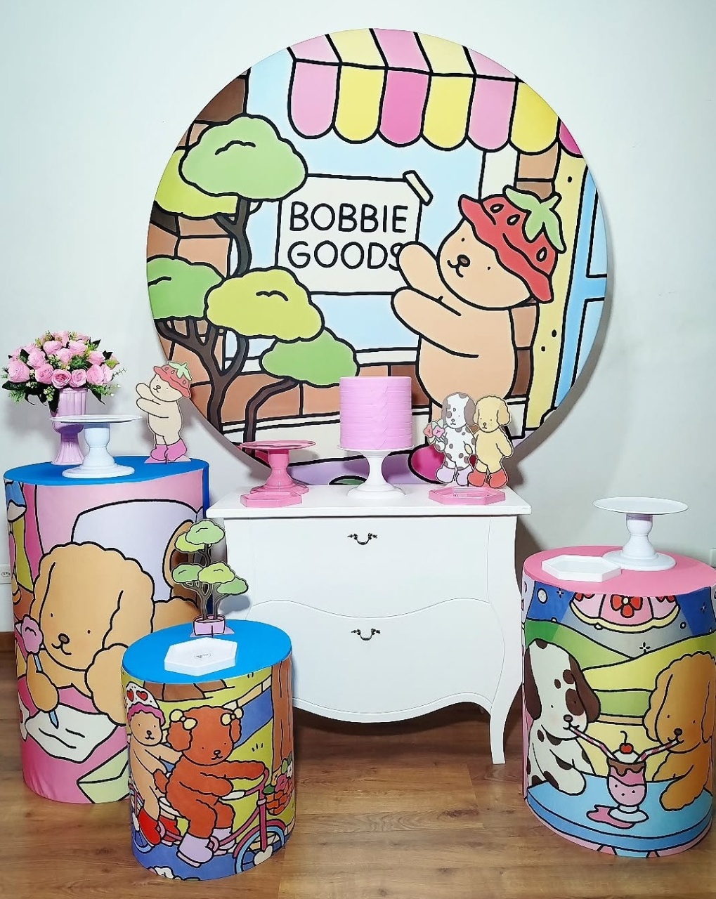 Kit Ouro Bobbie Goods - Michele Locações