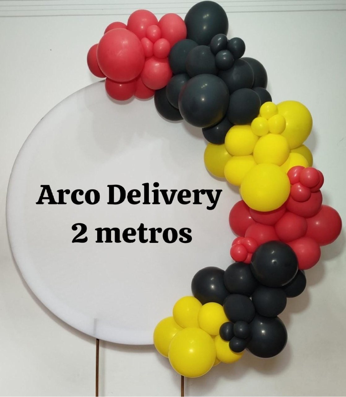 Arco de Balões Delivery  (2 Metros ) - Michele Locações
