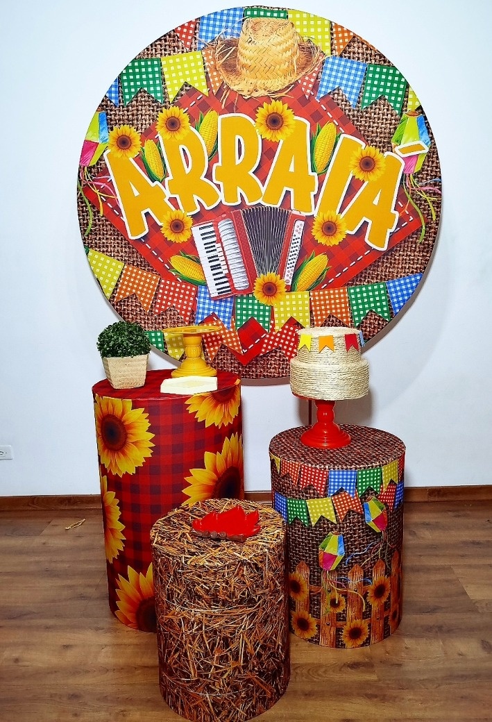 Kit Prata Arraiá / Festa Junina - Michele Locações