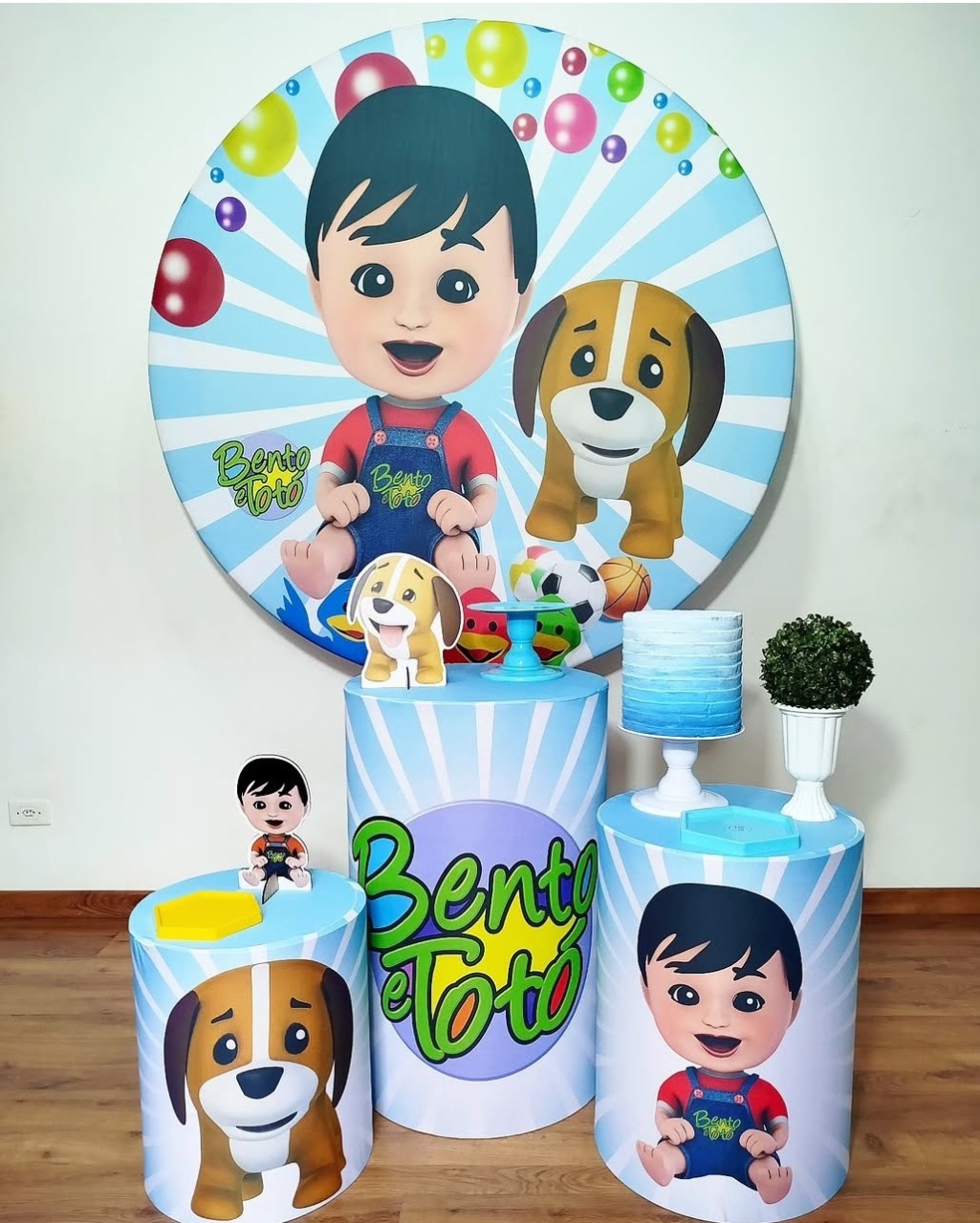 Kit Prata Bento E Totó - Michele Locações