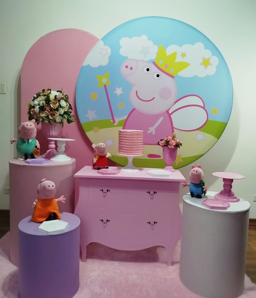 Kit Diamante Peppa Pig - Michele Locações