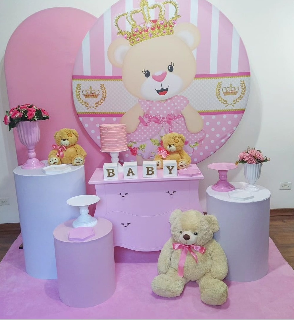 Kit Diamante Ursinha Princesa - Michele Locações