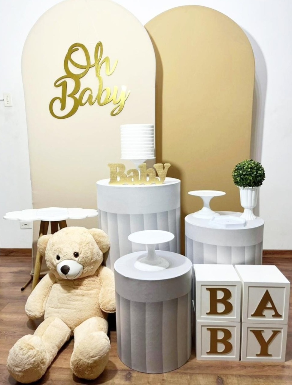 Composição Urso Bege 3 - Michele Locações