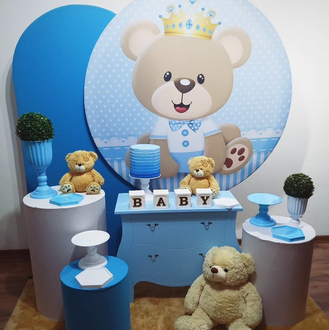 Kit Diamante Urso Príncipe - Michele Locações