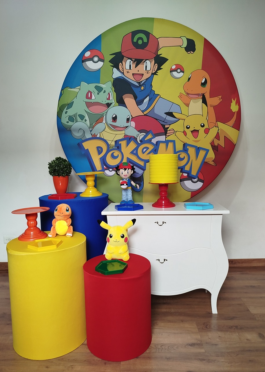 Kit Ouro Pokémon  - Michele Locações