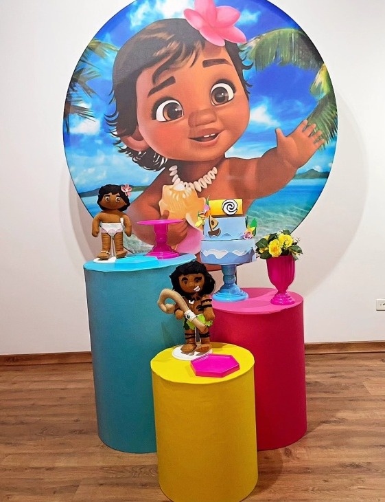Kit Prata Moana Baby - Michele Locações