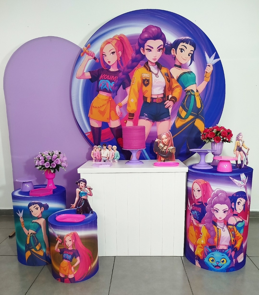 Kit Diamante Guerreiras Do K-Pop - Michele Locações
