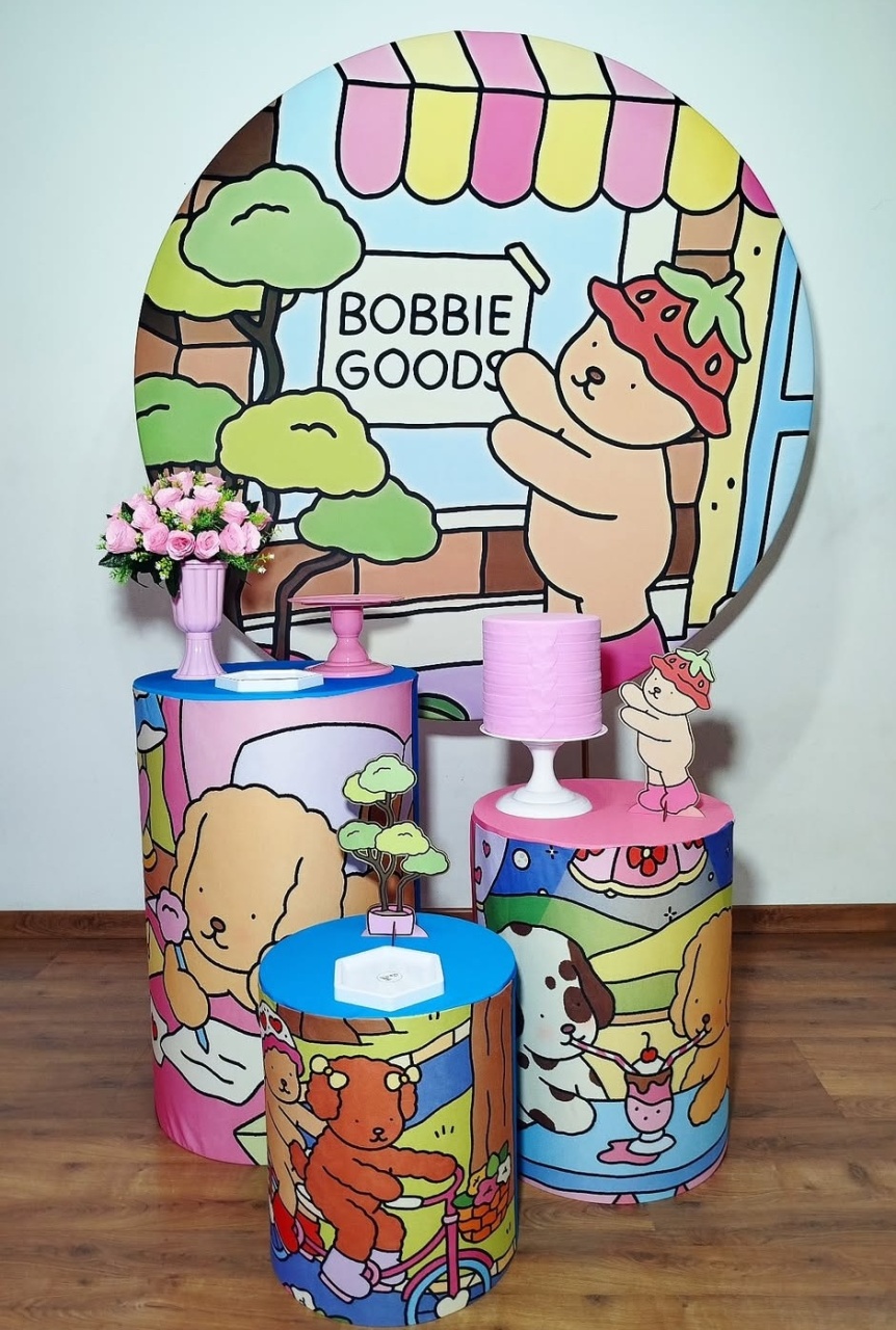 Kit Prata Bobbie Goods - Michele Locações
