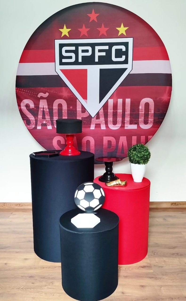 Kit Prata São Paulo F.c - Michele Locações