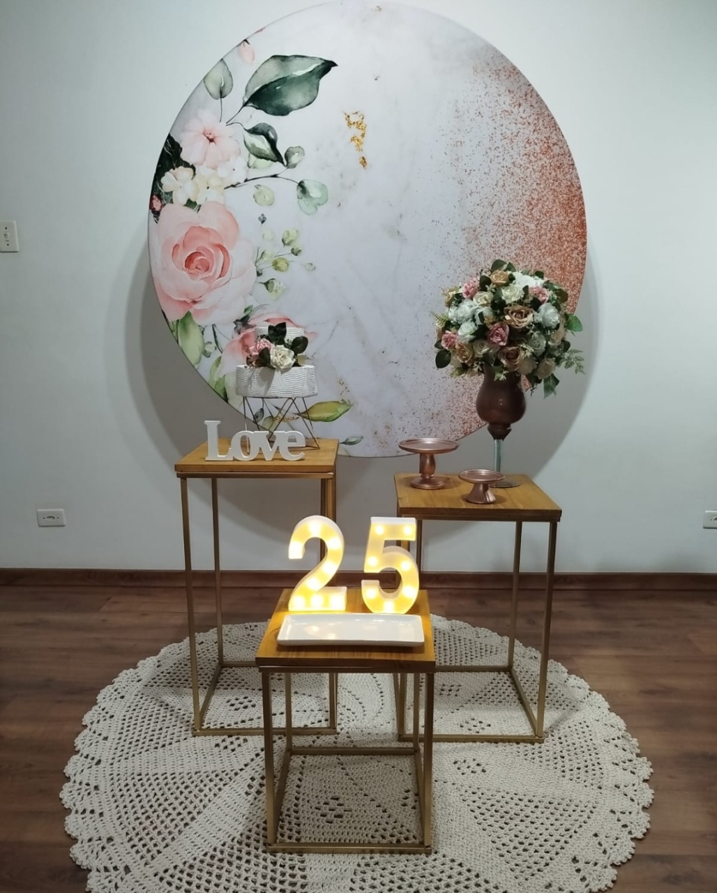 Composição Rose - Michele Locações