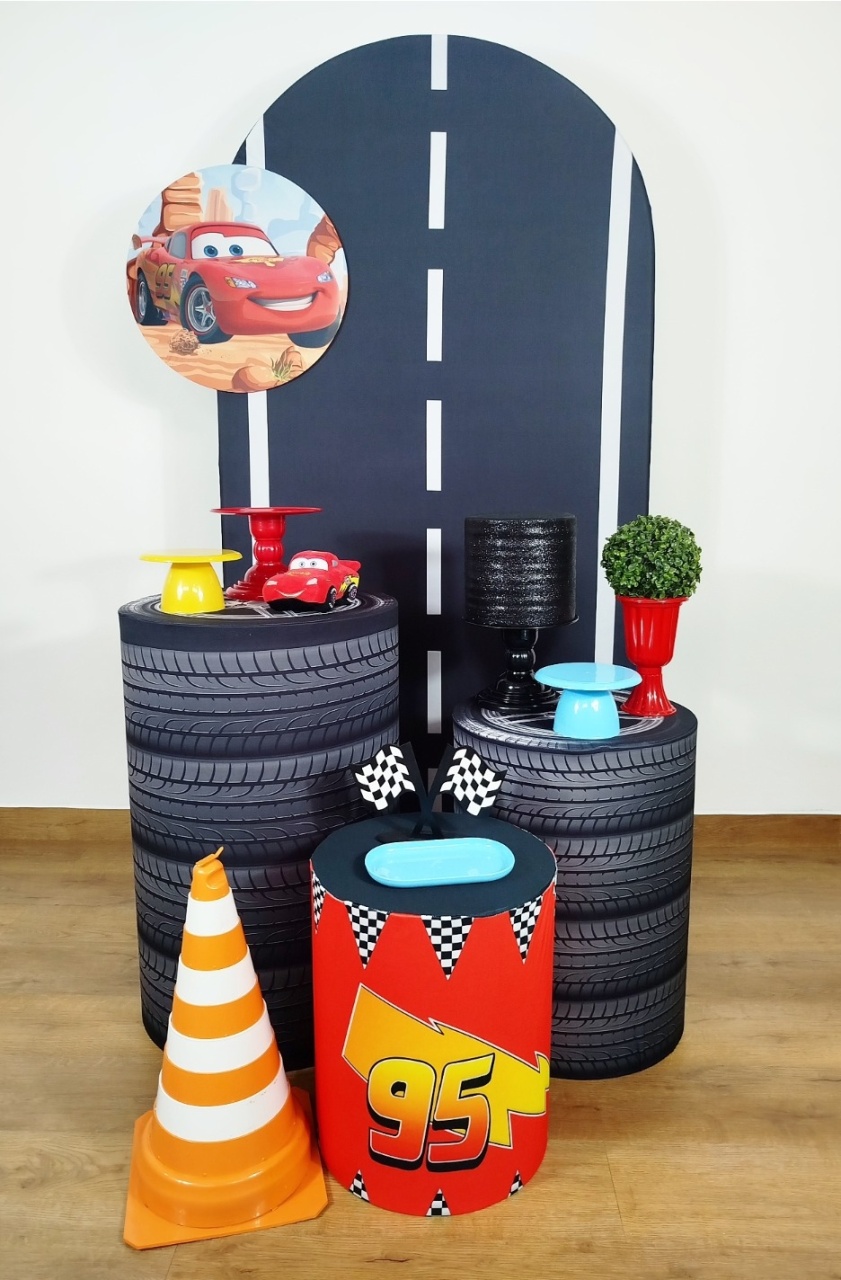 Kit Com Painel Romano Carros  - Michele Locações