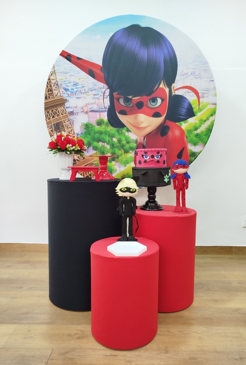 Kit Prata Lady Bug - Michele Locações