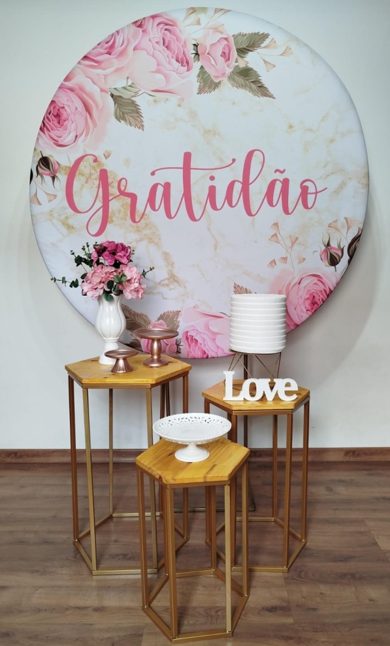 Kit Comemore Gratidão Floral - Michele Locações