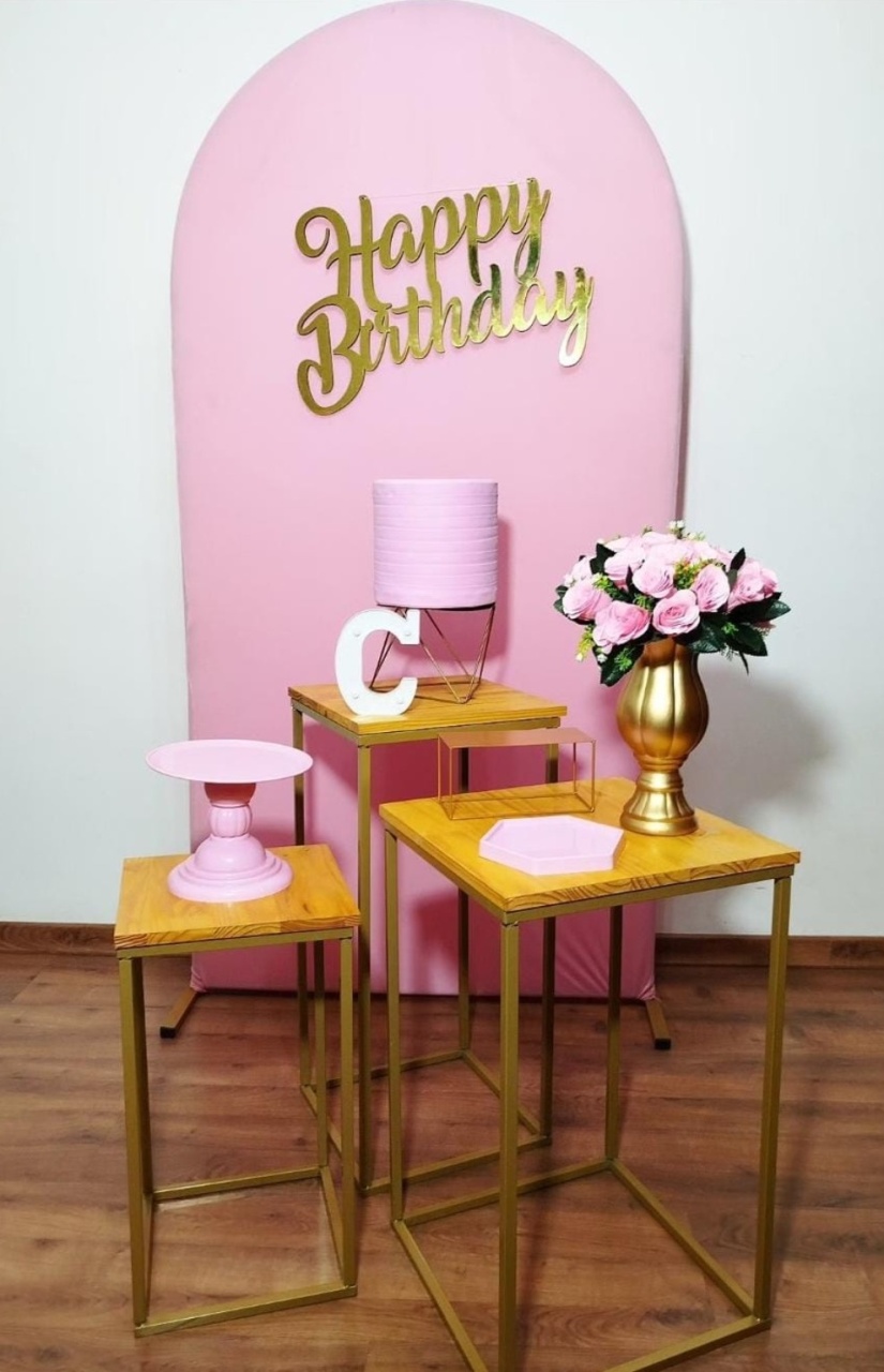 Kit Color Rosa Baby  - Michele Locações
