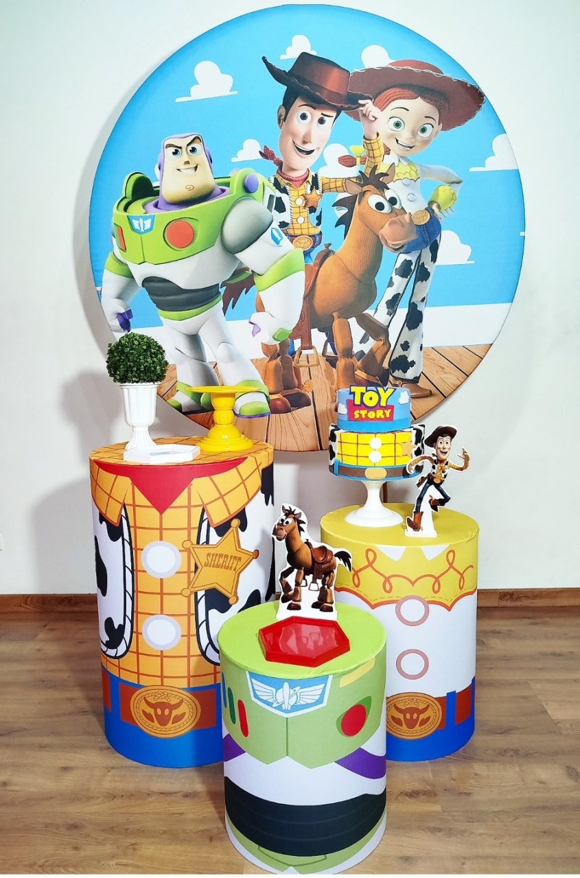 Kit Prata Toy Story - Michele Locações