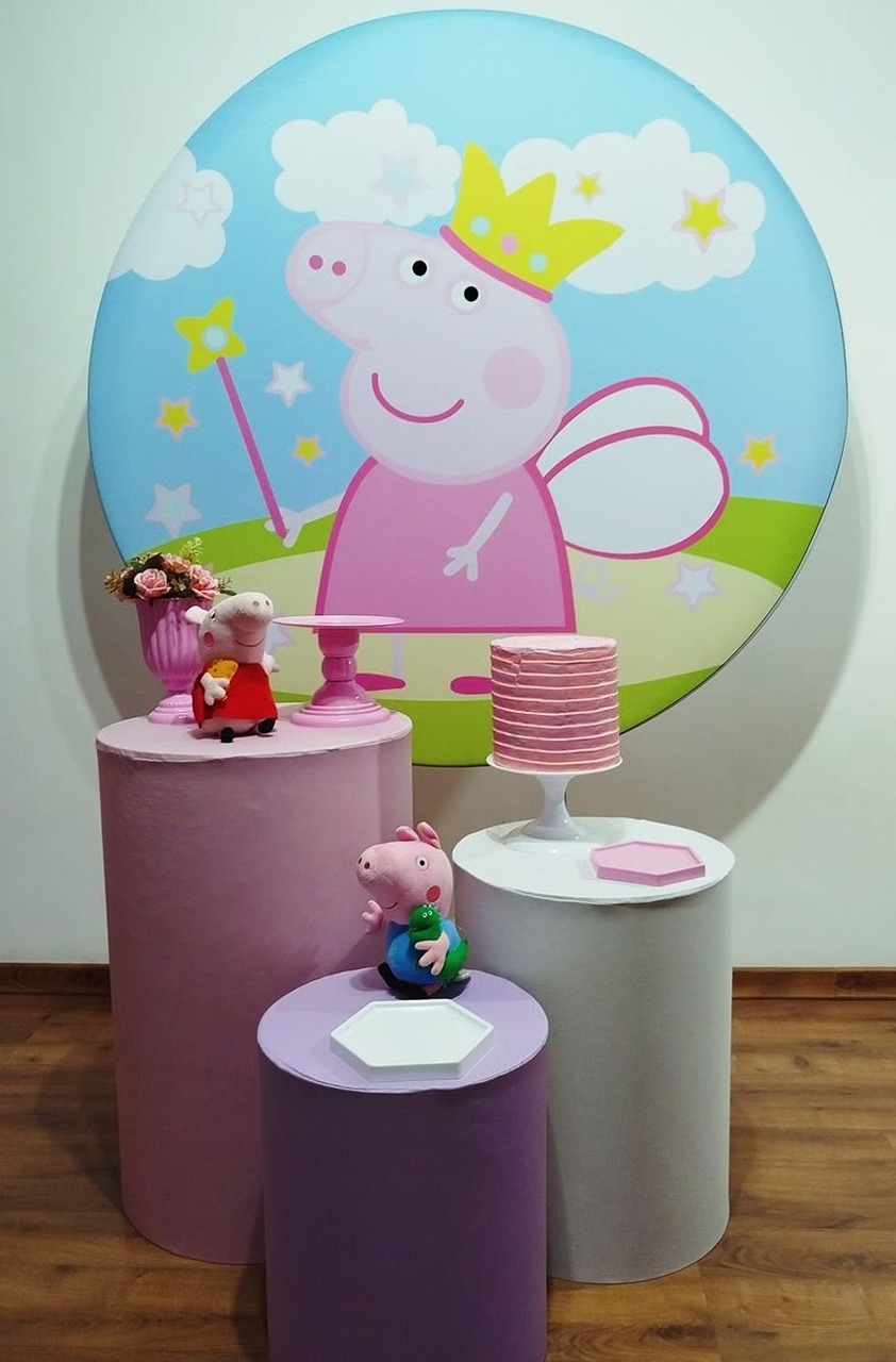 Kit  Prata Peppa Pig - Michele Locações