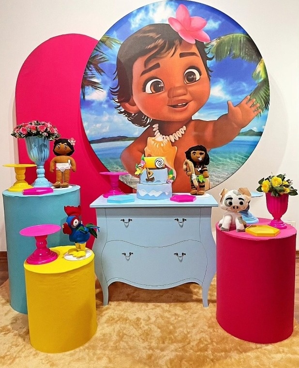 Kit Diamante Moana Baby - Michele Locações