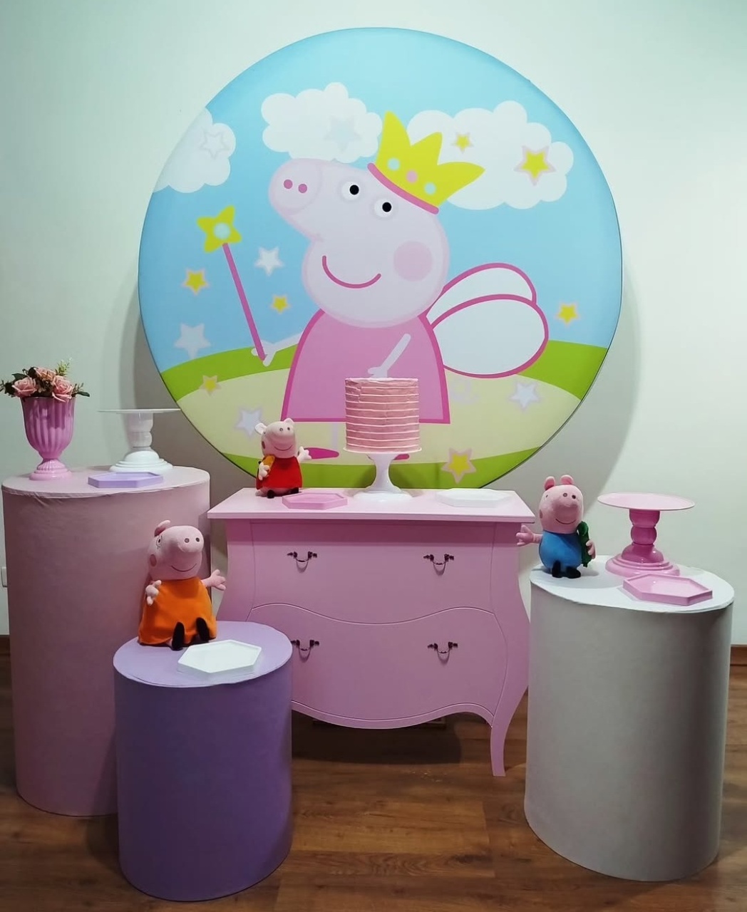 Kit Ouro Peppa Pig - Michele Locações
