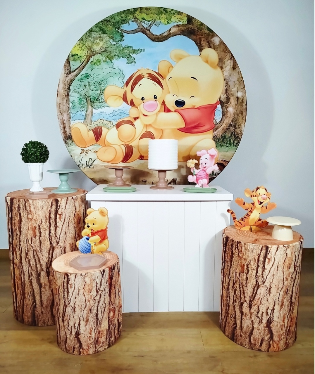Kit Ouro Ursinho Pooh - Michele Locações
