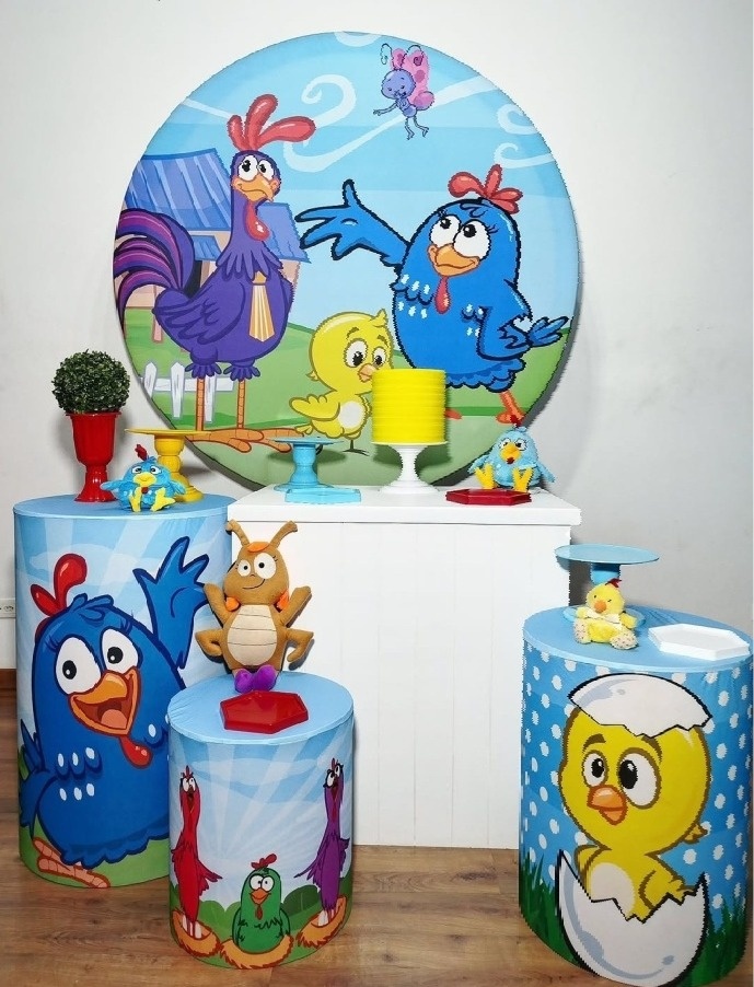 Kit Ouro Galinha Pintadinha - Michele Locações