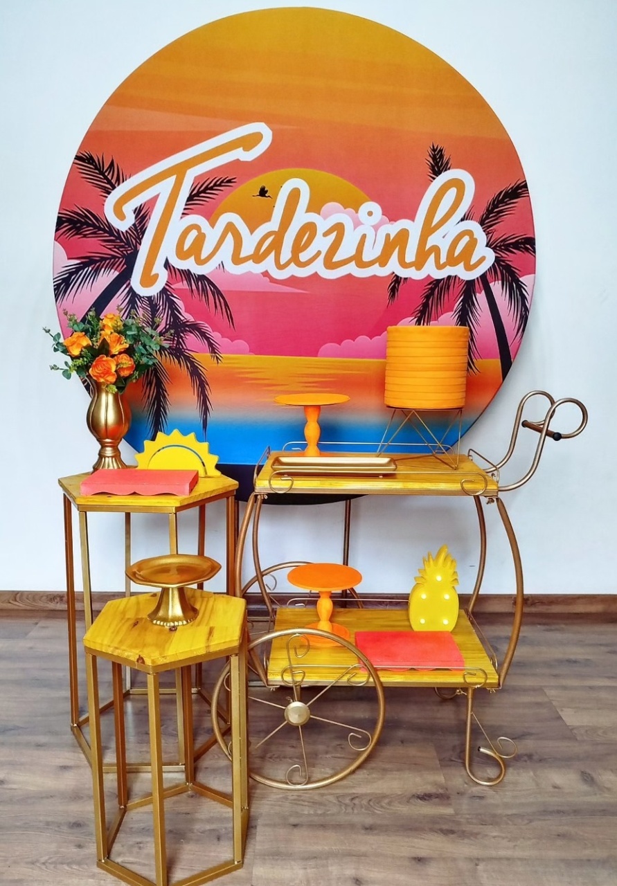 Kit Carrinho Tardezinha  - Michele Locações
