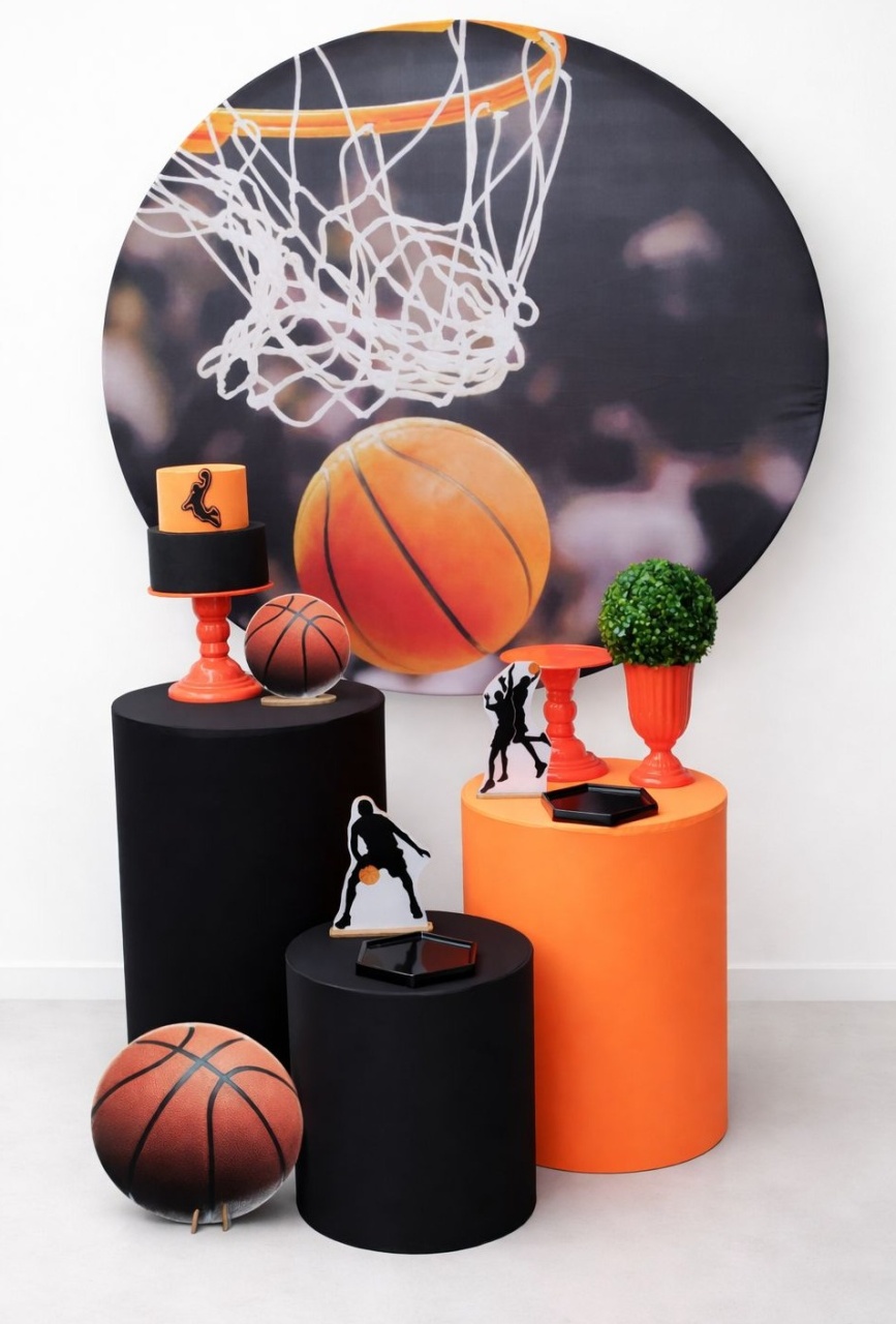 Kit Prata Basquete - Michele Locações