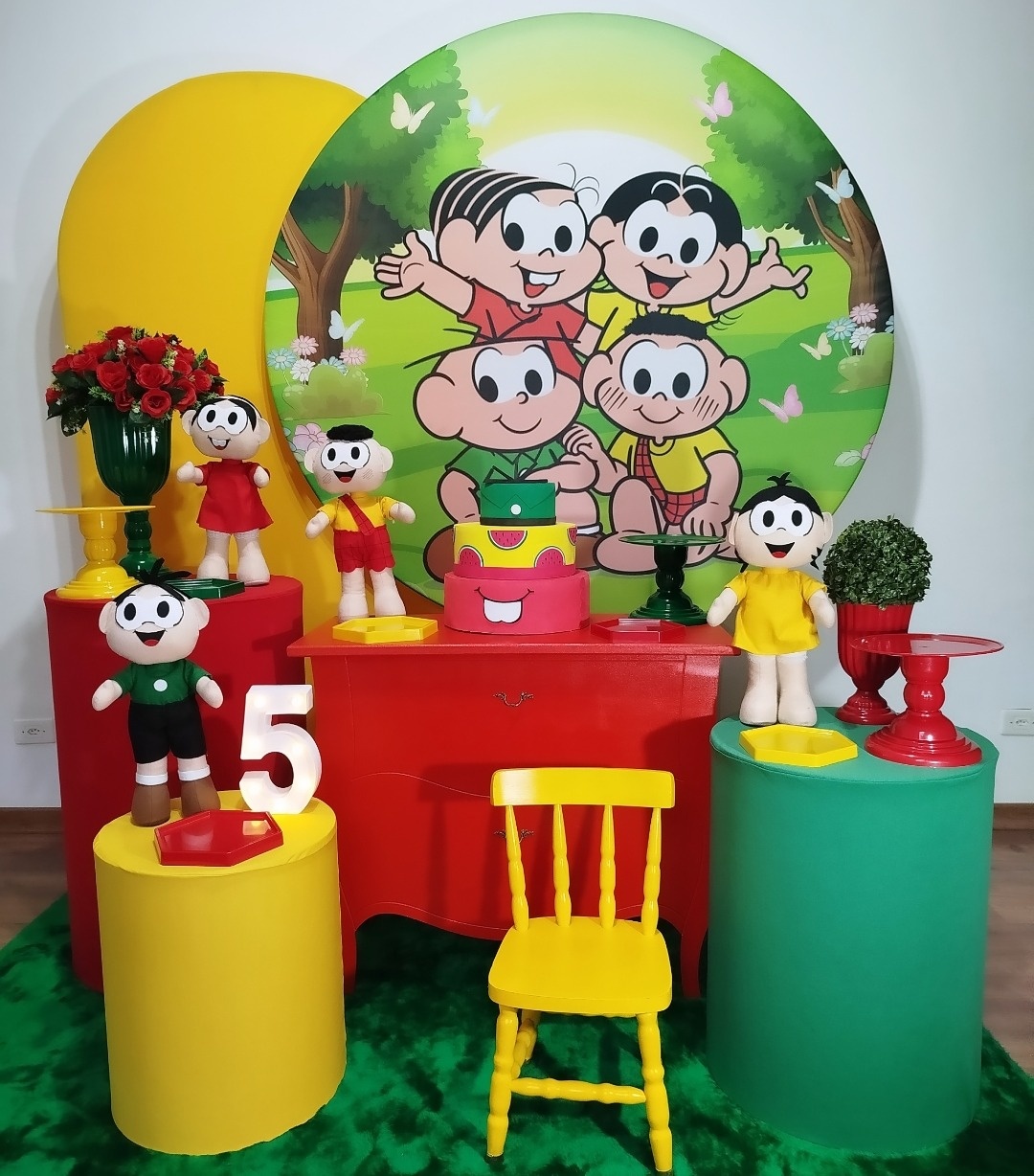 Composição Turma da Mônica - Michele Locações