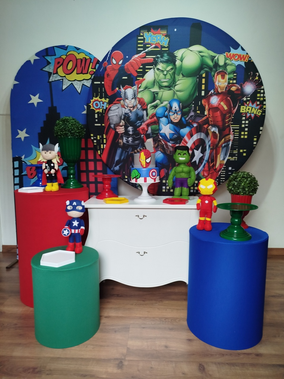 Kit Diamante Vingadores  - Michele Locações