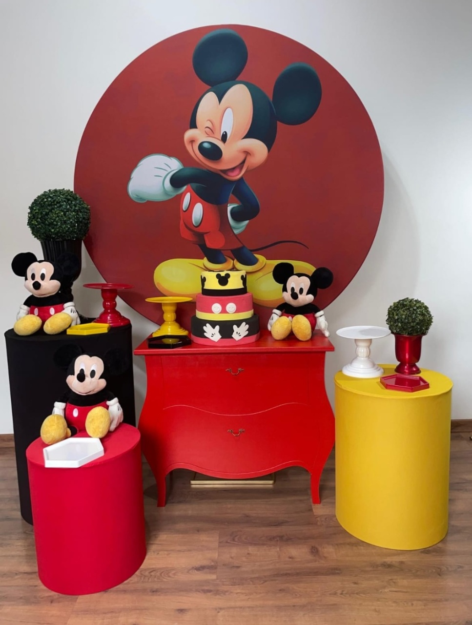 Kit Ouro Mickey - Michele Locações