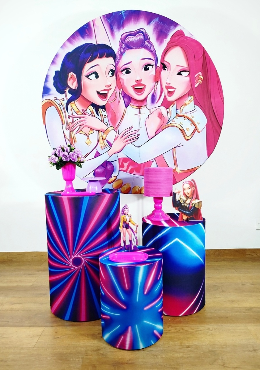 Kit Prata Guerreiras Do K Pop 2 - Michele Locações