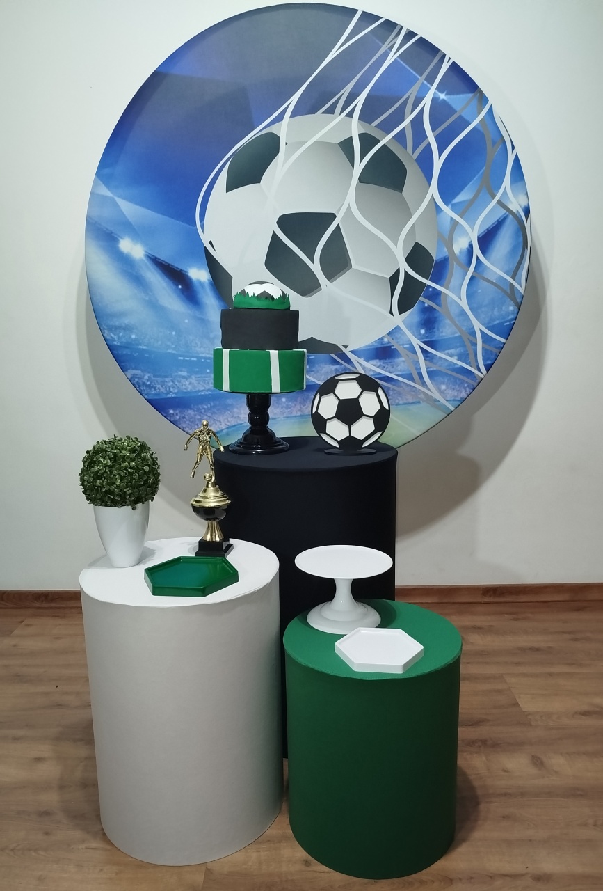Kit Prata Futebol - Michele Locações